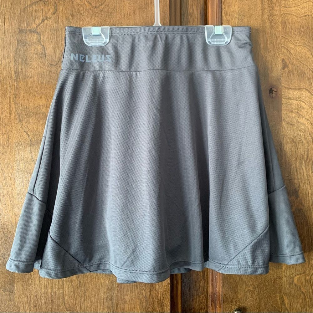 Neleus Active Skirt with Built in Shorts
